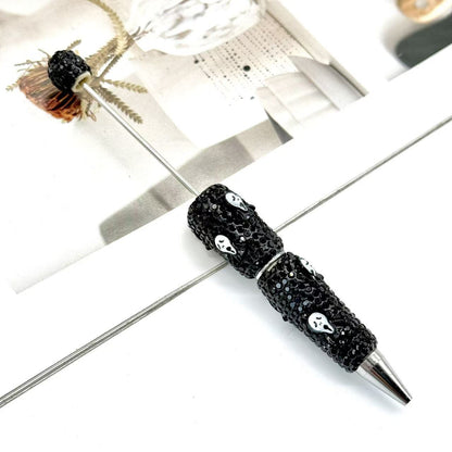 【D.P.C】10 Pcs Halloween Full-Diamond Beaded Pen DIY BEADS